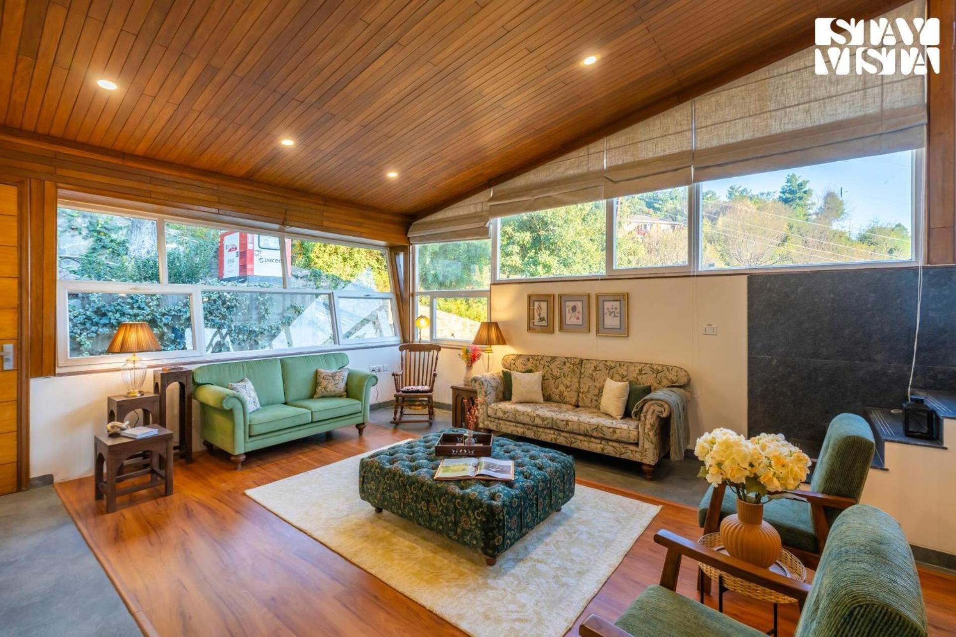 Stayvista At Nook - Elysium Estate 2 Bedroom Cottage With Hill View, Lawn Shimla Exterior photo